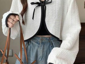 Áo khoác Cardigan Lửng